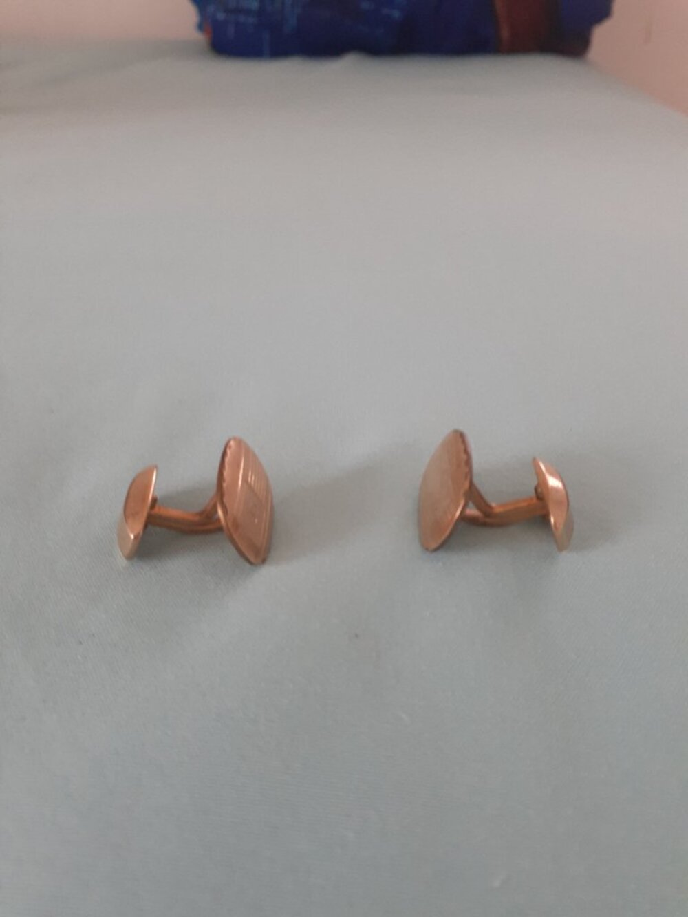 GR Men's Cufflinks Gold color - Picture 5 of 6
